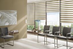 Vision Blind close-up of fabric strips