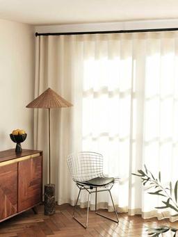 Silent Gliss Metropole Curtain Pole Installed