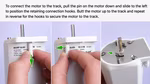 Motor to track connection guide