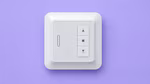 Wireless wall switch, front view