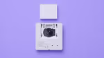 Wireless wall switch battery compartment